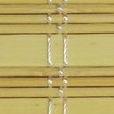 Bambusz falvédő kezeletlen. A fonatok között kb. 0,5mm rés található, ha nem raknak mögé hátfalat átszellőzik.